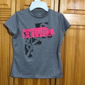 Girls Under Armour Top size YSM